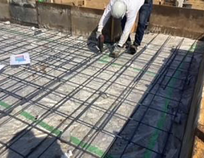 鉄筋工作業のイメージ写真