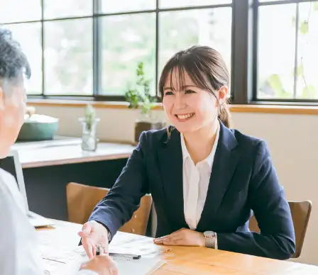 FRIENDLY GUIDE 営業は丁寧にご案内